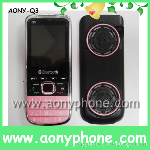Loud Speaker Dual SIM Card Cellular Phone (Q3)